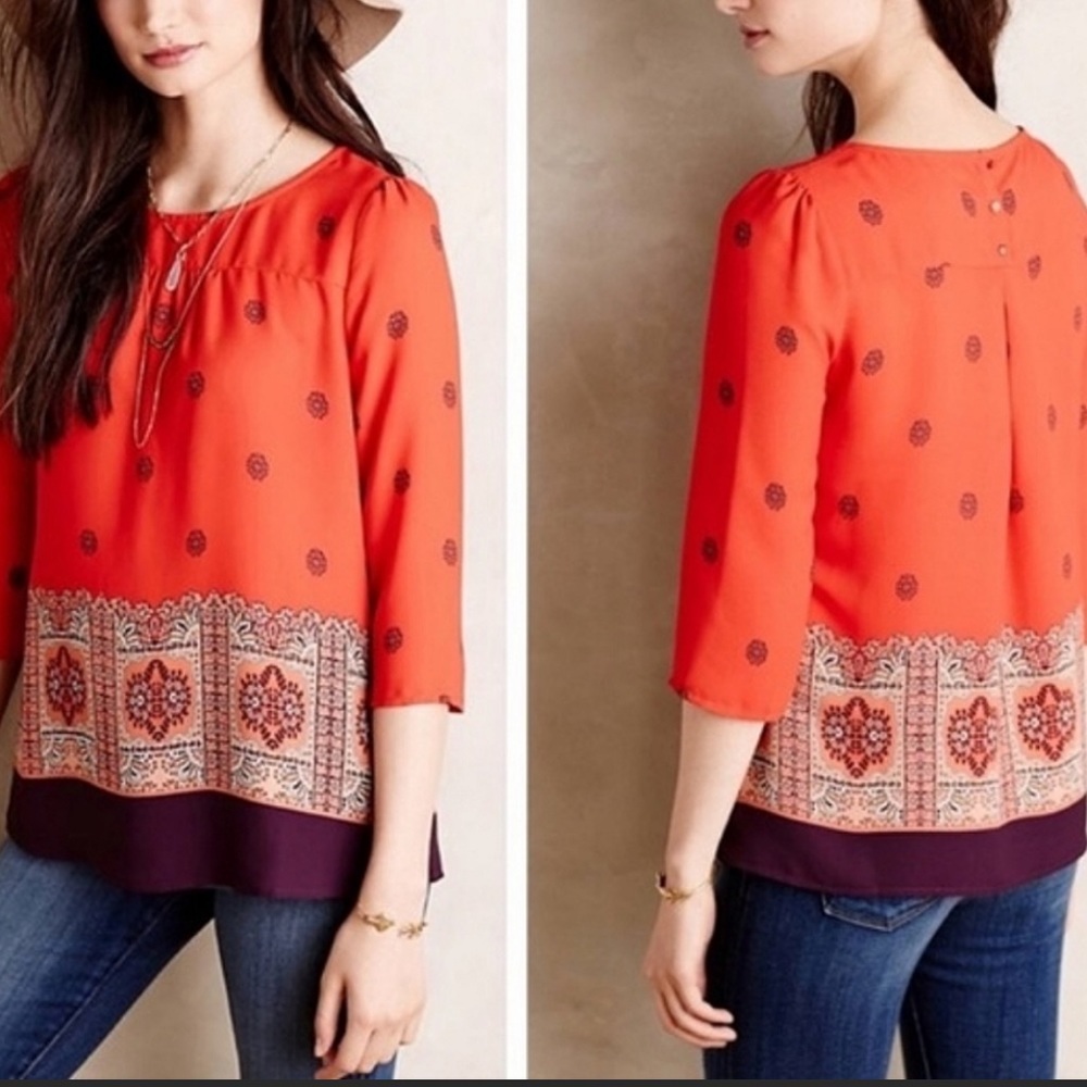 Anthropologie | Maeve Rila Top